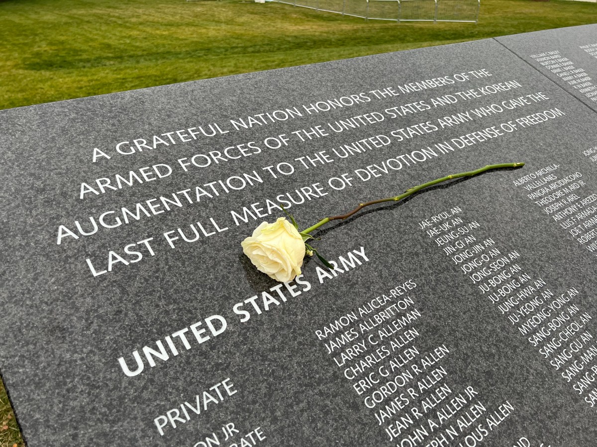 Wall of Remembrance Dedication – Korean War Veterans Memorial Foundation
